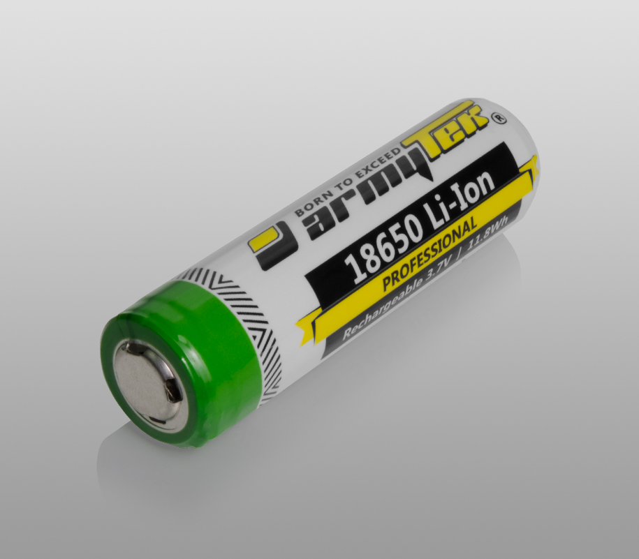 Armytek® 18650 Li-Ion 3200 mAh Akku Protected Armytek® 18650 Li-Ion 3200 mAh Akku Protected