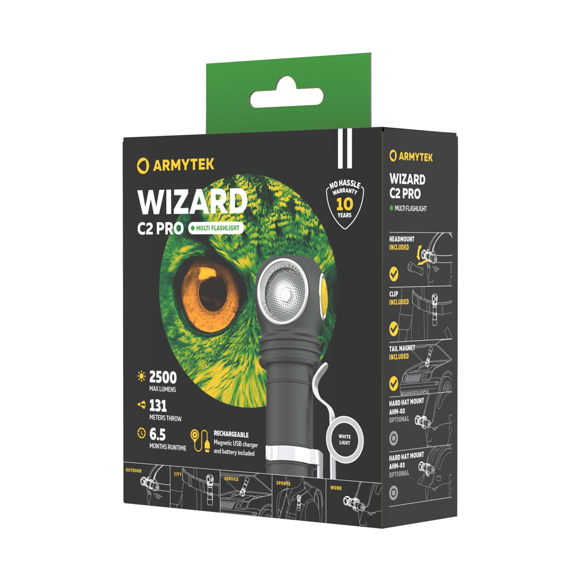 Armytek® Wizard C2 Pro Magnet USB