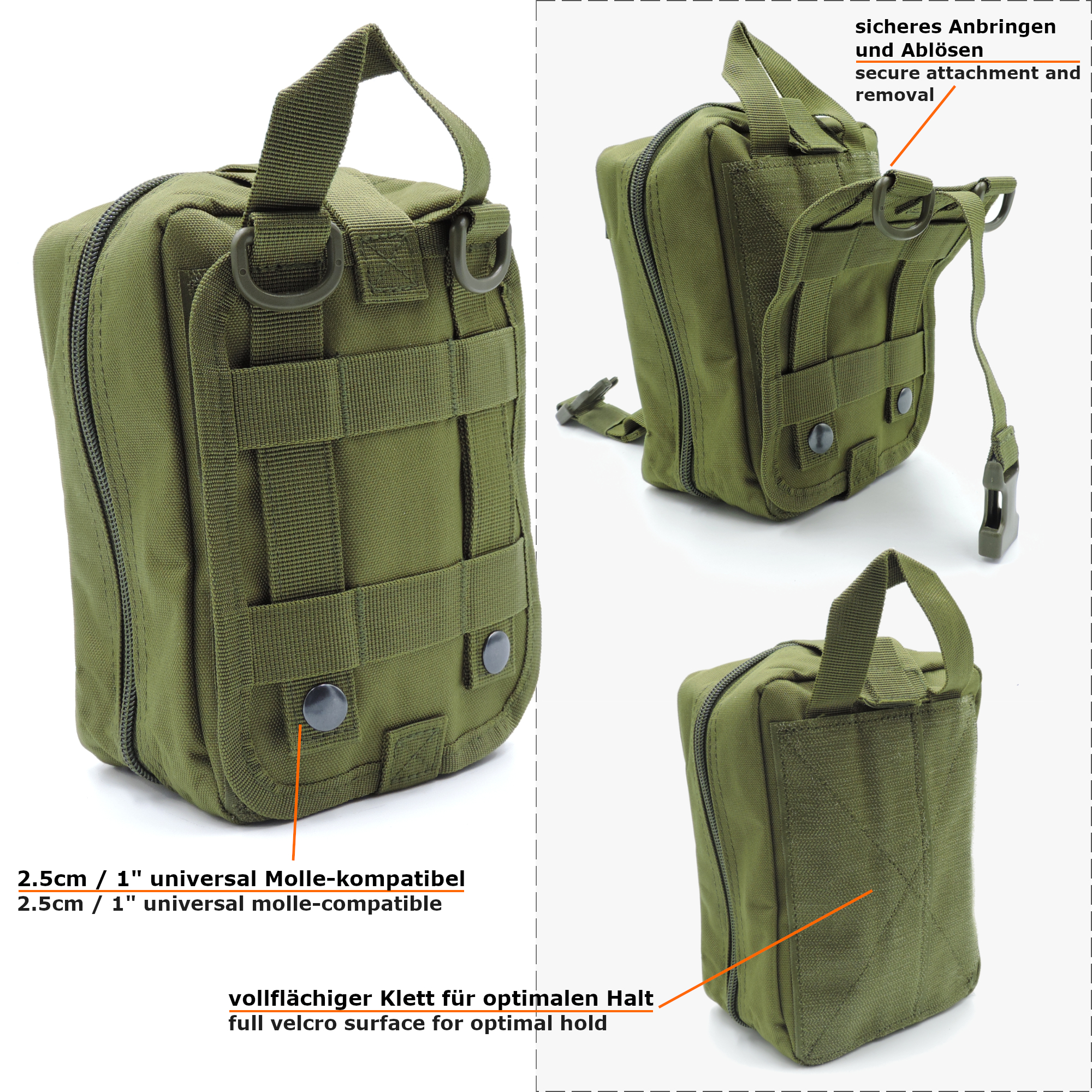 TacFirst® T315 Molle Bag 2.5L