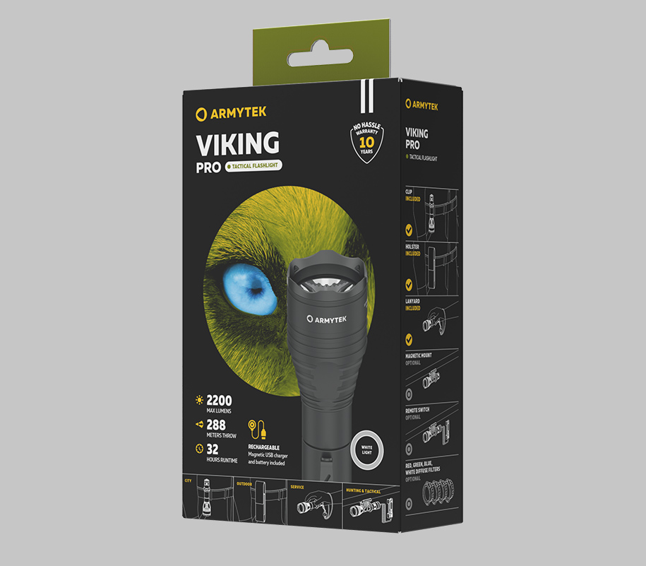 Armytek® Viking Pro Magnet USB