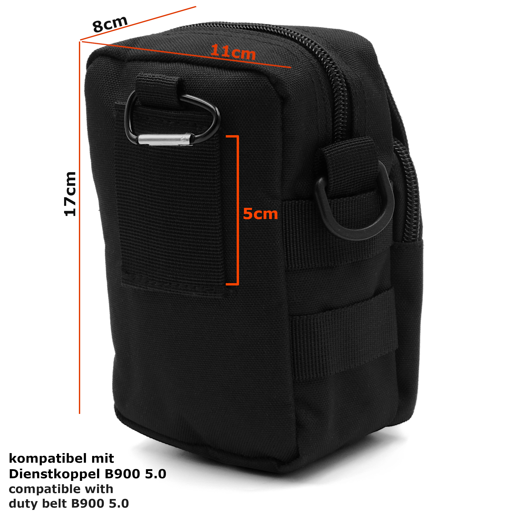 TacFirst® T185 Bag 1.0L mit Schultergurt