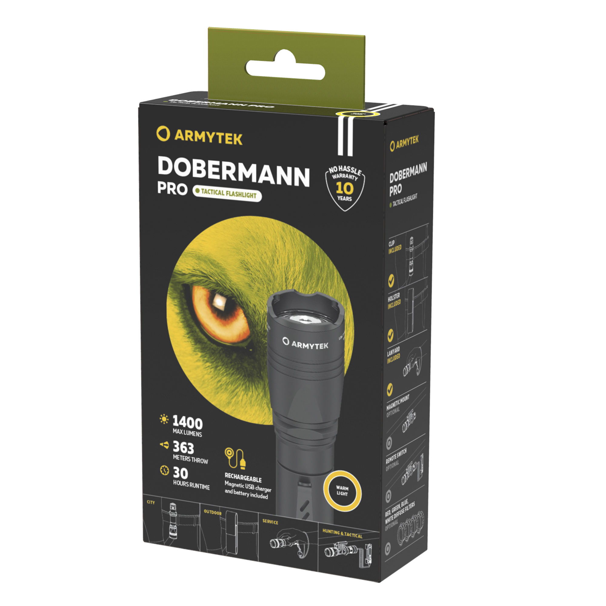 Armytek® Dobermann Pro Magnet USB