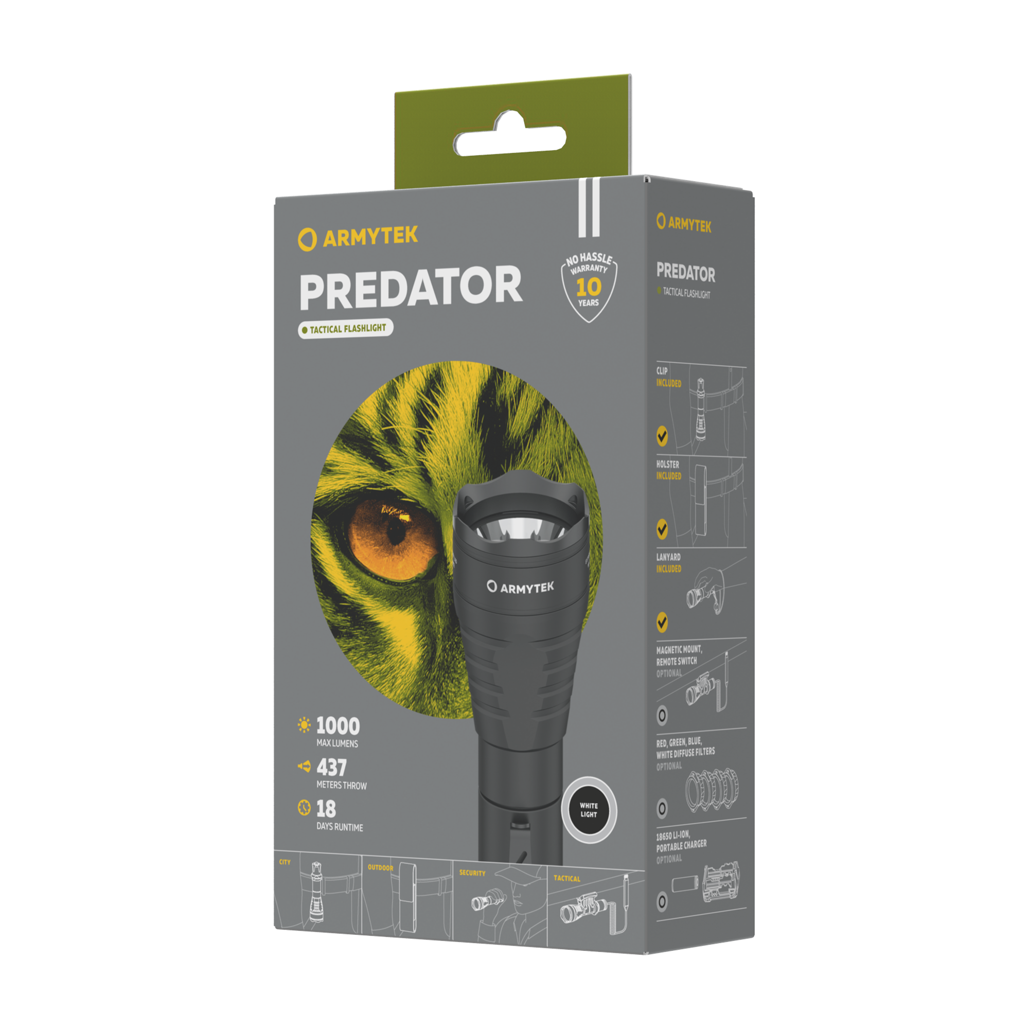 Armytek® Predator XP-L HI