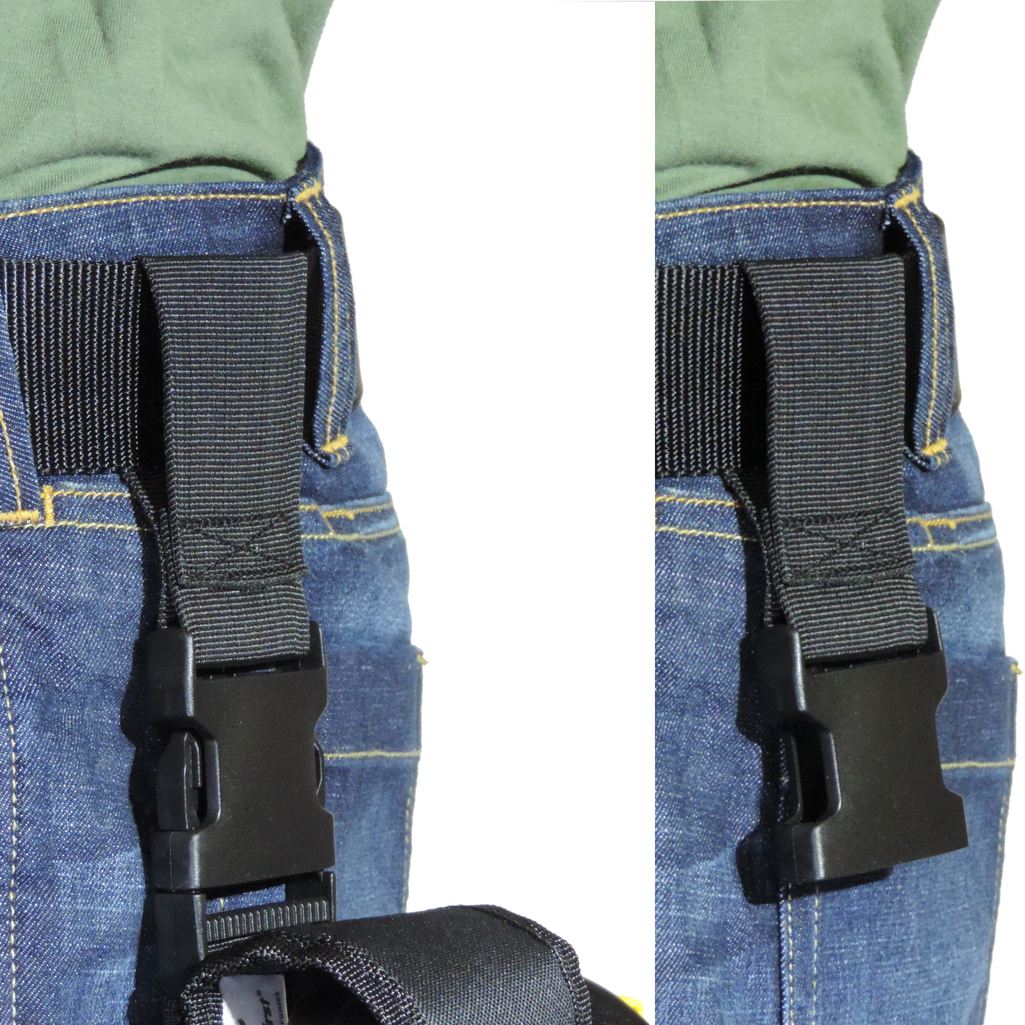 TacFirst® Oberschenkelholster GH005 für 400ml Dose