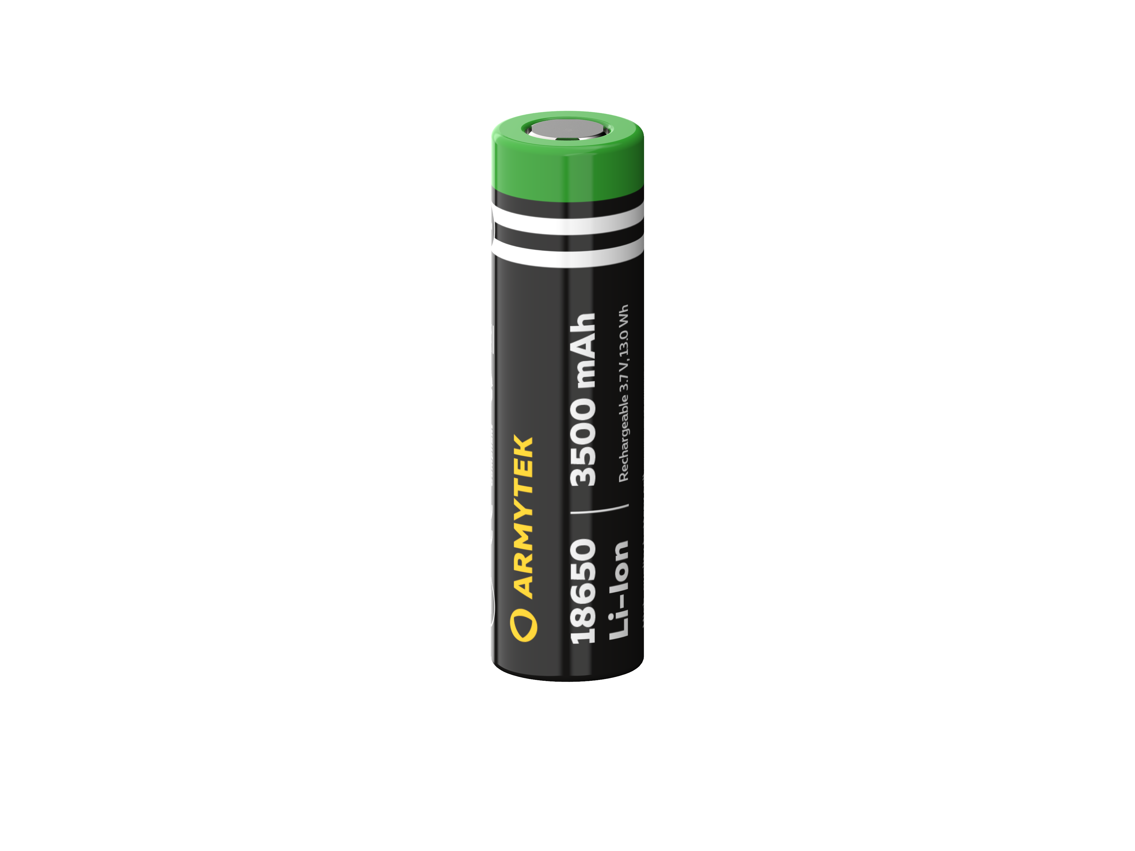 Armytek® 18650 Li-Ion 3500 mAh Akku ungeschützt Armytek® 18650 Li-Ion 3500 mAh Akku ungeschützt