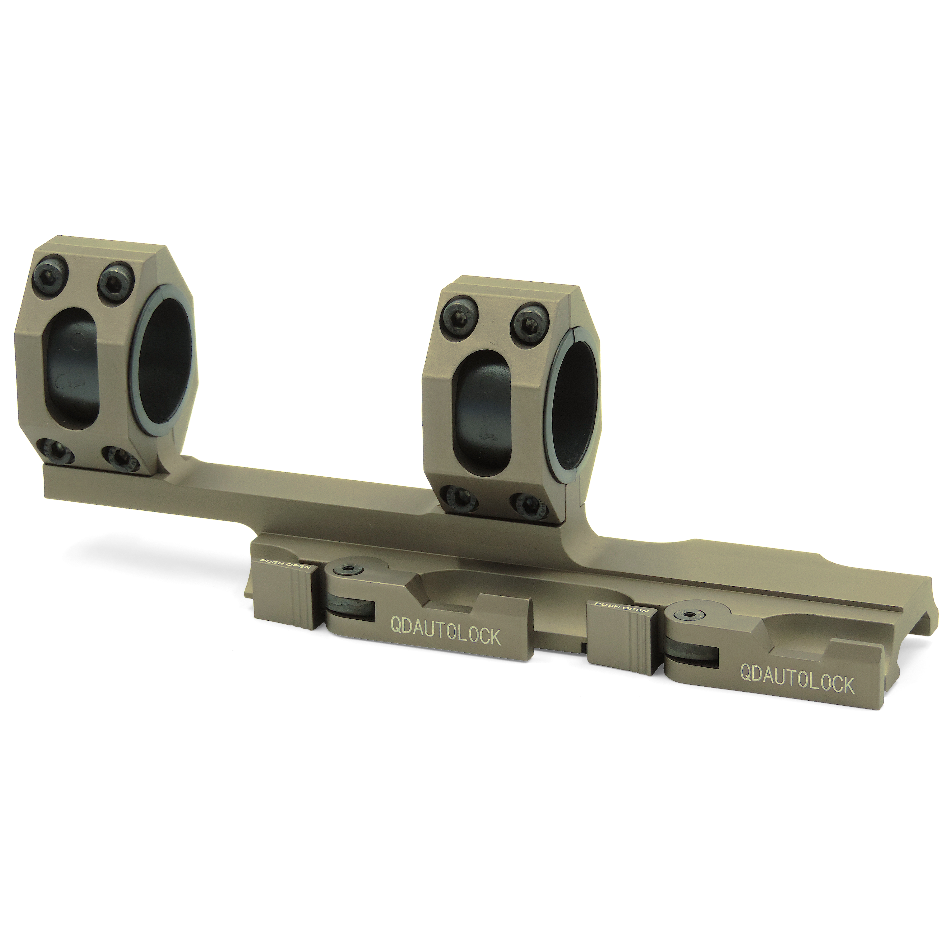 TacFirst® QDAL11 Autolock Blockmontage 25,4/30mm Cantilever Picatinny/Weaver