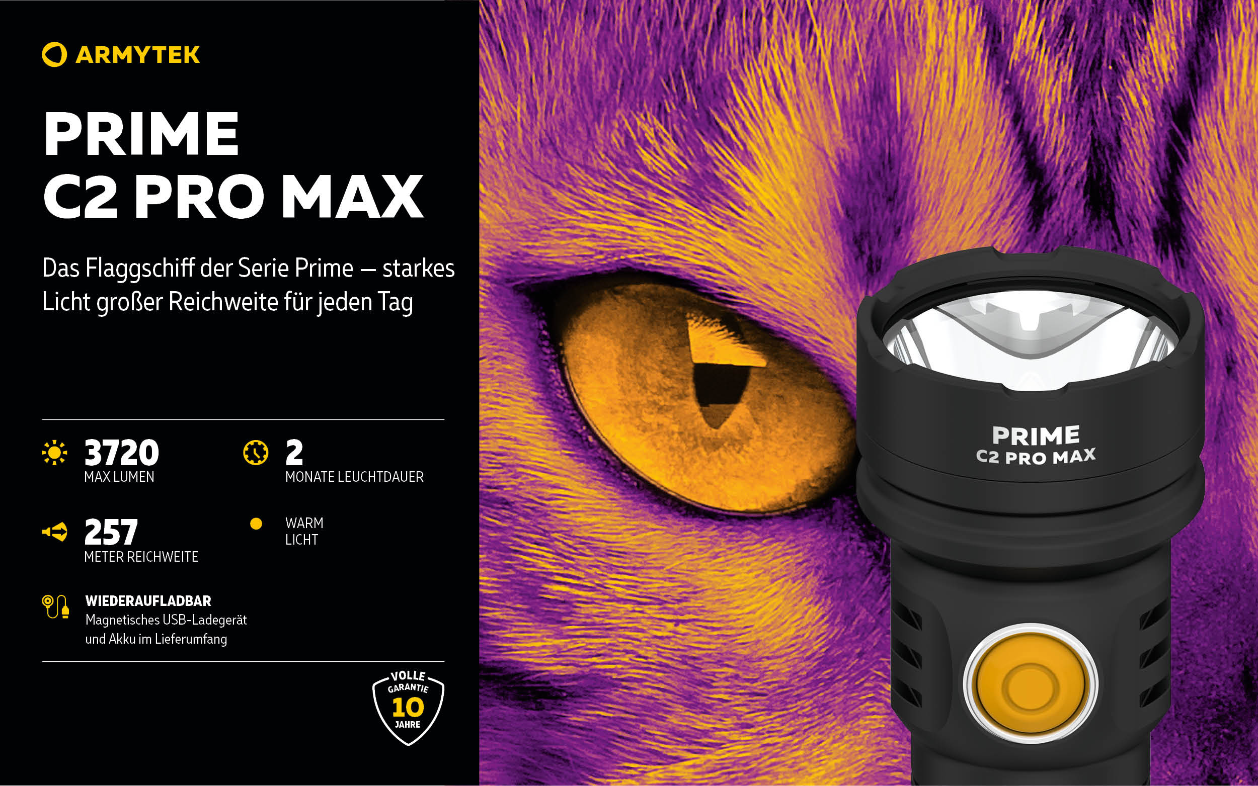 Armytek® Prime C2 Pro Max Warm